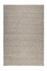 Esprit Kurzflor Kelim Teppich aus Wolle Sandi grau weiß