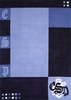 Esprit Kurzflor Teppich Campus blau