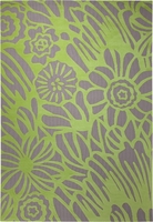 Esprit Kurzflor Teppich Finally Summer grün taupe