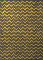 Esprit Kurzflor Teppich Kalahari gelb taupe grau