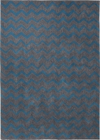 Esprit Kurzflor Teppich Kalahari türkis taupe grau