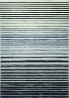 Esprit Kurzflor Teppich Nifty Stripes grau silber