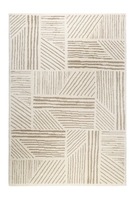 Esprit Kurzflor Teppich Scribble beige braun
