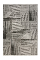 Esprit Kurzflor Teppich Scribble grau anthrazit