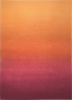 Esprit Kurzflor Teppich Sunrise gelb orange rot