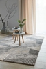 Esprit Kurzflor Teppich Tamo grau taupe