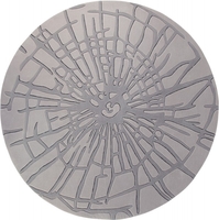 Esprit Kurzflor Teppich Wood grau sand