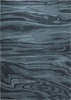 Esprit Kurzflor Teppich aus Wolle Deep Water blau türkis