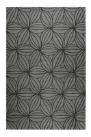 Esprit Kurzflor Teppich aus Wolle Oria grau