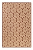 Esprit Kurzflor Teppich aus Wolle Urbania beige rost-rot