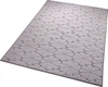 Esprit Kurzflor Teppich aus Wolle Urbania grau silber