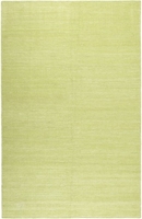 Esprit Kurzflor Teppich Grün aus Baumwolle Rainbow Kelim 