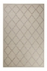 Esprit Kurzflor Teppich In & Outdoor » Rhomb « beige silber