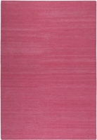 Esprit Kurzflor Teppich Pink aus Baumwolle Rainbow Kelim 