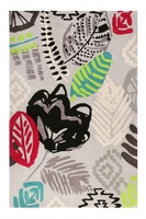 Esprit Kurzflor Teppich Tara grau multicolor