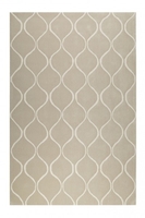 Esprit Teppich Beige aus Wolle Aramis 