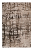Esprit Teppich Beige Braun Vintage Kurzflor Velvet Grid 