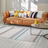 Esprit Teppich Beige Pfirsich Türkis Kurzflor Ben 