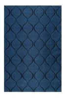 Esprit Teppich Blau aus Wolle Aramis 