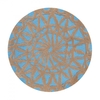 Esprit Teppich Türkis Taupe aus Wolle Oriental Lounge 