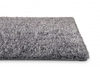 Glänzender Langflor Teppich Rimini silber-grau