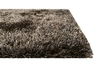 Homie Living Hochflor Teppich Asti braun