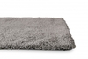 Homie Living Hochflor Teppich Palermo silber grau