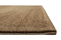 Homie Living Hochflor Teppich Verona Braun