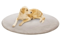 Hundeteppich Hellgrau weich & flauschig Lucky CarPets