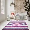 Kelim Teppich Bunt aus Wolle Turpan Wecon Home