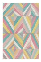 Kinderteppich Pastell Bunt Funky Kaleidoscope Smart Kids