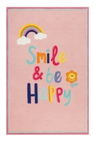 Kinderteppich Rosa Happy me Smart Kids