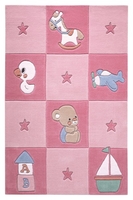 Kinderteppich Rosa Newborn Smart Kids