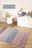 Sigikid Kinder Teppich Canon rosa weiß türkis