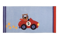 Sigikid Kinder Teppich Happy Street Cars blau