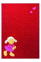 Sigikid Kinder Teppich Schnuggi rot