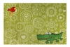 Sigikid Kinderteppich Crocodile grün