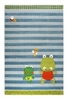 Sigikid Kinderteppich Fortis Frog blau grün