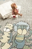 Sigikid Kinderteppich Patchwork Sweety beige sand blau