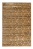Teppich Beige Braun Kurzflor Unikat Wecon Home