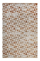 Teppich Beige Braun meliert Unikat WECONhome