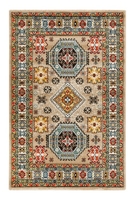 Teppich Beige Sand Kurzflor Majorelle Wecon Home