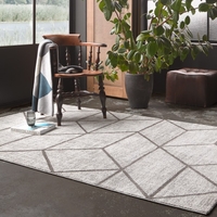 Teppich Beige Taupe Kurzflor Bossa Lounge Wecon Home