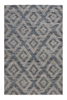 Teppich Blau Grau Unikat WECONhome