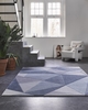 Teppich Blau Grau Kurzflor Next Time Wecon Home