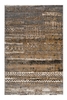 Teppich Braun Grau Kurzflor Unikat Wecon Home