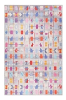 Teppich Bunt Vintage Kurzflor Unikat Wecon Home