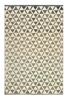 Teppich Creme Grau Blau Unikat WECONhome
