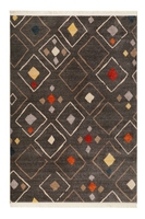 Teppich Dunkelgrau Bunt Kurzflor Mont Royal Wecon Home