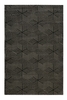 Teppich Dunkelgrau Kurzflor Unikat Wecon Home